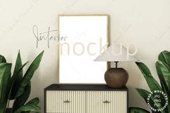 Mock up, Frame mockup in interior, Living room Mockup Product Image 1