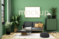 Mock up, Frame mockup in interior, Living room Mockup Product Image 1