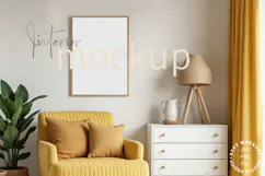 Living Room Mockup PSD JPG PNG Product Image 1