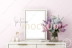 Mock up, Frame mockup in interior, Living room Mockup Product Image 1