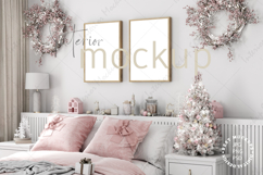 Christmas Frame Mockup PSD JPG PNG Product Image 1