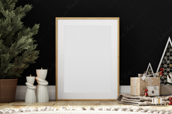 Christmas Frame Mockup PSD JPG PNG Product Image 2