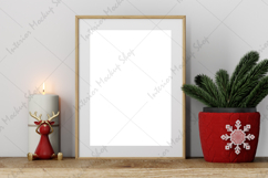 Christmas Frame Mockup PSD JPG PNG Product Image 2