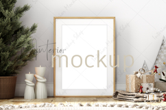 Christmas Frame Mockup PSD JPG PNG Product Image 1