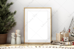 Christmas Frame Mockup PSD JPG PNG Product Image 2