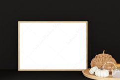 Mockup Wood Frame Autumn Product Image 2