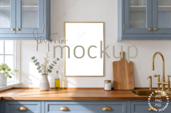 Kitchen frame mockup PSD PNG JPG Product Image 1