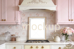Kitchen frame mockup PSD PNG JPG Product Image 1