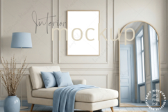 Mock up, Frame mockup in interior, Living room Mockup Product Image 1