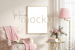 Mock up, Frame mockup in interior, Living room Mockup Product Image 1