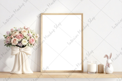 Mock up, Frame mockup in interior, Living room Mockup Product Image 2