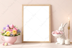 Mock up, Frame mockup in interior PSD JPG Product Image 2