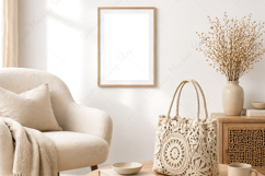 Frame mockup interior PSD JPG PNG Product Image 2