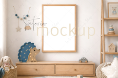 Kids mockup, Frame mockup, Kids room mockup Product Image 1