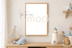 Kids mockup, Frame mockup, Kids room mockup Product Image 1