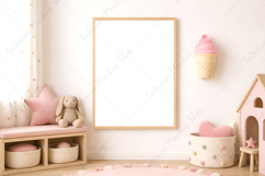 Kids mockup, Frame mockup, Kids room mockup Product Image 2