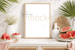Frame Mockup Interior , JPG and PSD with smart object Product Image 1