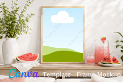 Canva Template | Frame Mockup Product Image 1
