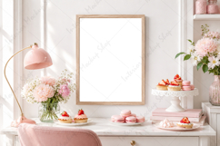 Frame Mockup Interior , JPG and PSD with smart object Product Image 2