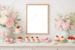 Frame Mockup Interior , JPG and PSD with smart object Product Image 2