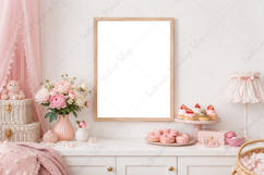 Frame Mockup Interior , JPG and PSD with smart object Product Image 2