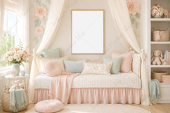 Frame Mockup Interior , JPG and PSD with smart object Product Image 2