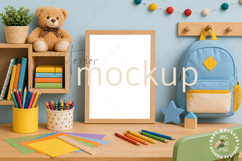 Frame Mockup Interior , JPG and PSD with smart object Product Image 1