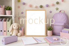 Kids mockup, Frame mockup, Kids room mockup Product Image 1