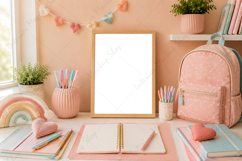 Kids mockup, Frame mockup, Kids room mockup Product Image 2