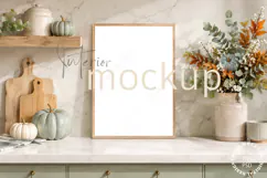 Kitchen frame mockup PSD PNG JPG Product Image 1
