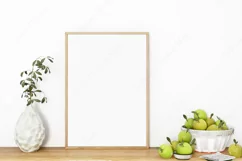 Framed mockup in Kitchen room, Mockup PSD JPG PNG Product Image 2