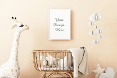 Frame mockup nursery, Mockup, Nursery room, Interior mockup Product Image 1