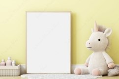 Kids frame mockup A4 | Nursery frame mockup Product Image 2