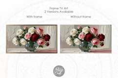 Rose Frame TV Art, Valentine Frame TV art, rose wallpaper Product Image 2