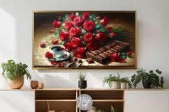 Valentine's Day Frame Tv Art, cute Valentines day wallpaper Product Image 3