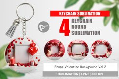 Keychain Frame Valentine Product Image 1