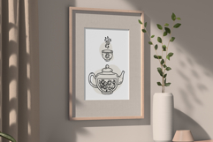 Hygge Scene Creator Modern Line Art Illustrations Bundle Product Image 3