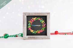 Framed Tiered Tray Sign | Christmas Mock up Product Image 2
