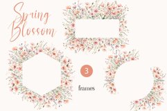 Watercolor Wild Flowers Frames - Watercolor Floral Product Image 2