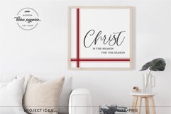 Christ is the reason for the season | Christmas Decor svg Product Image 3