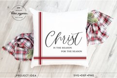 Christ is the reason for the season | Christmas Decor svg Product Image 4