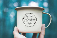 Geometric Frames | Decorative Border | Floral Wreath Product Image 2