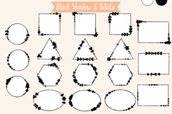 Geometric Frames | Decorative Border | Floral Wreath Product Image 8