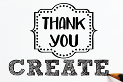 Vintage Frames Dots |Decorative Border | Retro Labels Product Image 2