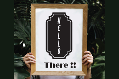 Vintage Frames Double |Decorative Border | Retro Labels Product Image 8