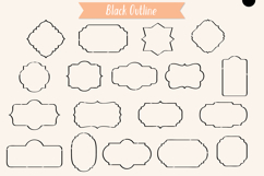 Vintage Frames | Hand Drawn Decorative Border | Retro Labels Product Image 3