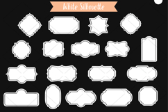 Vintage Frames Double White |Decorative Border | Retro Label Product Image 4