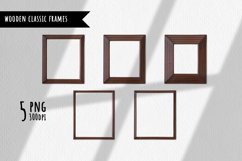 Classic Wooden Frames Product Image 1