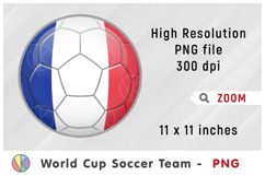 France National Team Soccer Ball. World Cup 2026 Product Image 1