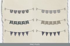 France Retro Postage Bunting Banner Sets Product Image 1